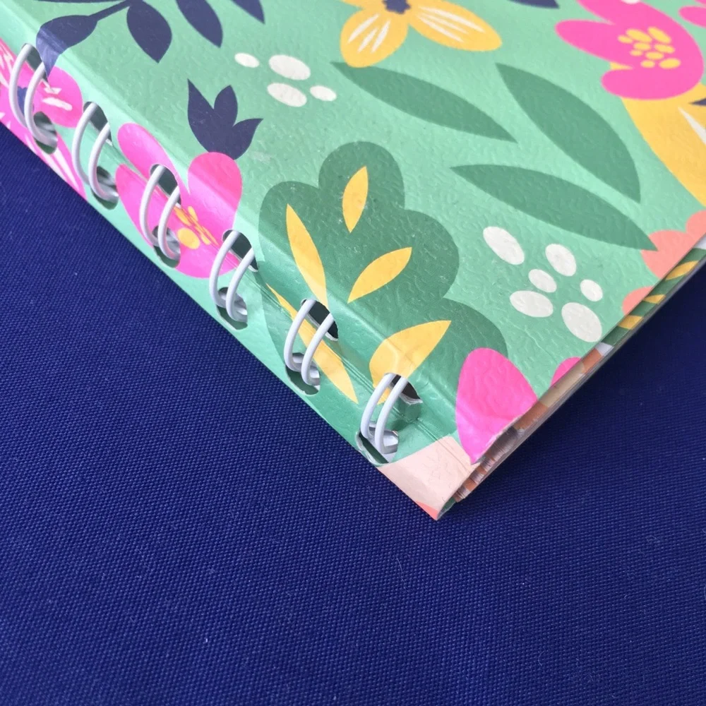 Spiral Daily Planner And 5pc. Sticker Sheets